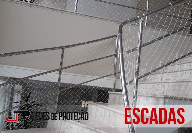 Serviços em Escadas | JR Redes de Proteção